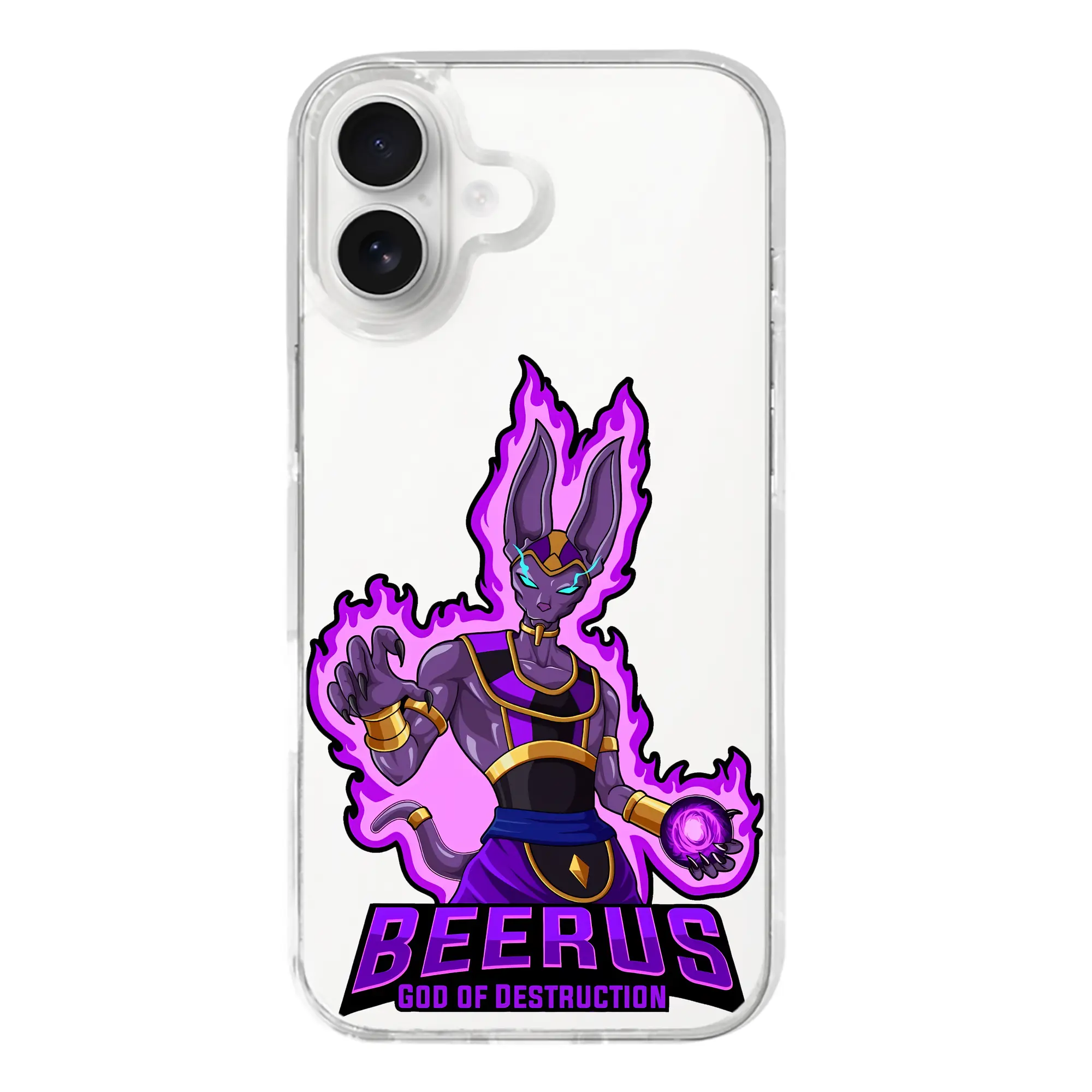 ドラゴンボール グッズ ビルス - iPhone 17シリーズ 透明スマホケース – 薄型・耐衝撃・精密フィット保護カバー